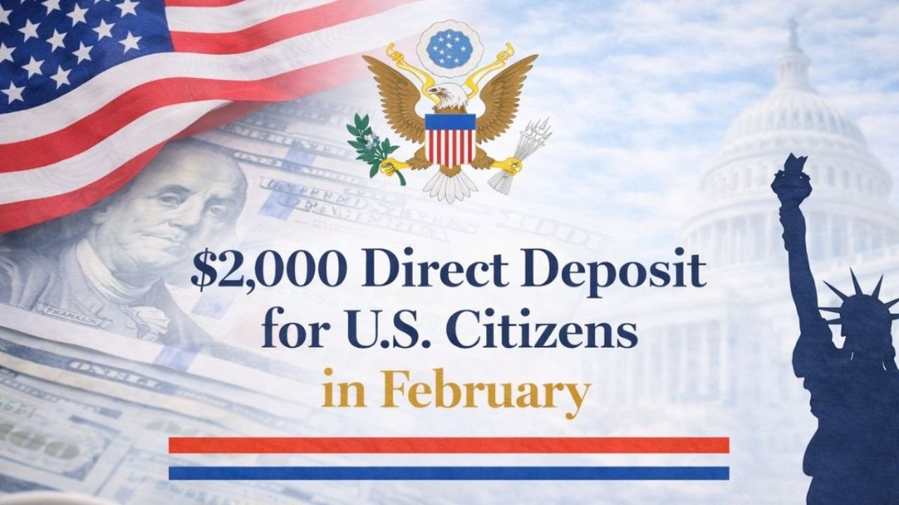 $2,000 Direct Deposit for U.S. Citizens in February 2026 – Eligibility, Payment Dates & IRS Instructions