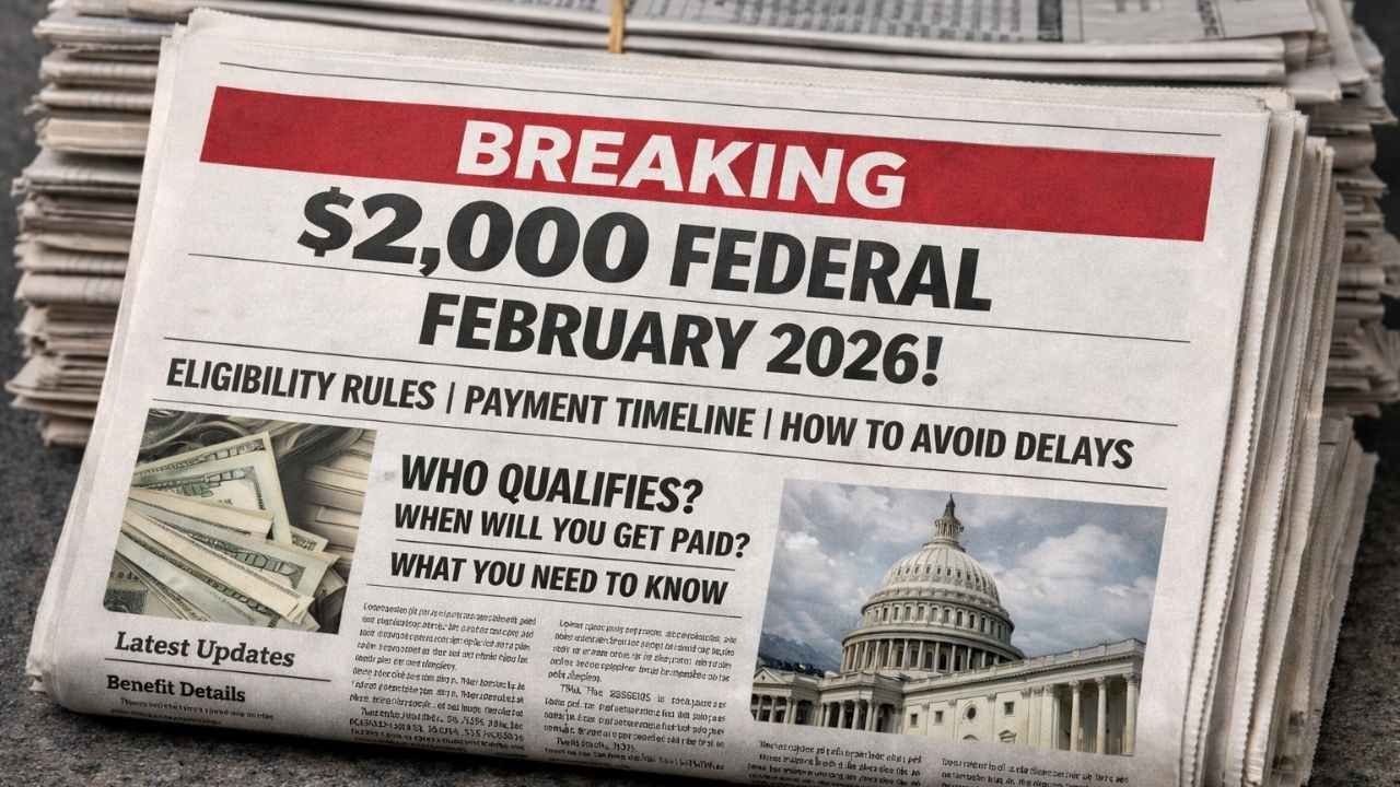 $2,000 Federal Deposits February 2026 Explained: Eligibility Rules, Timeline, and Latest Updates