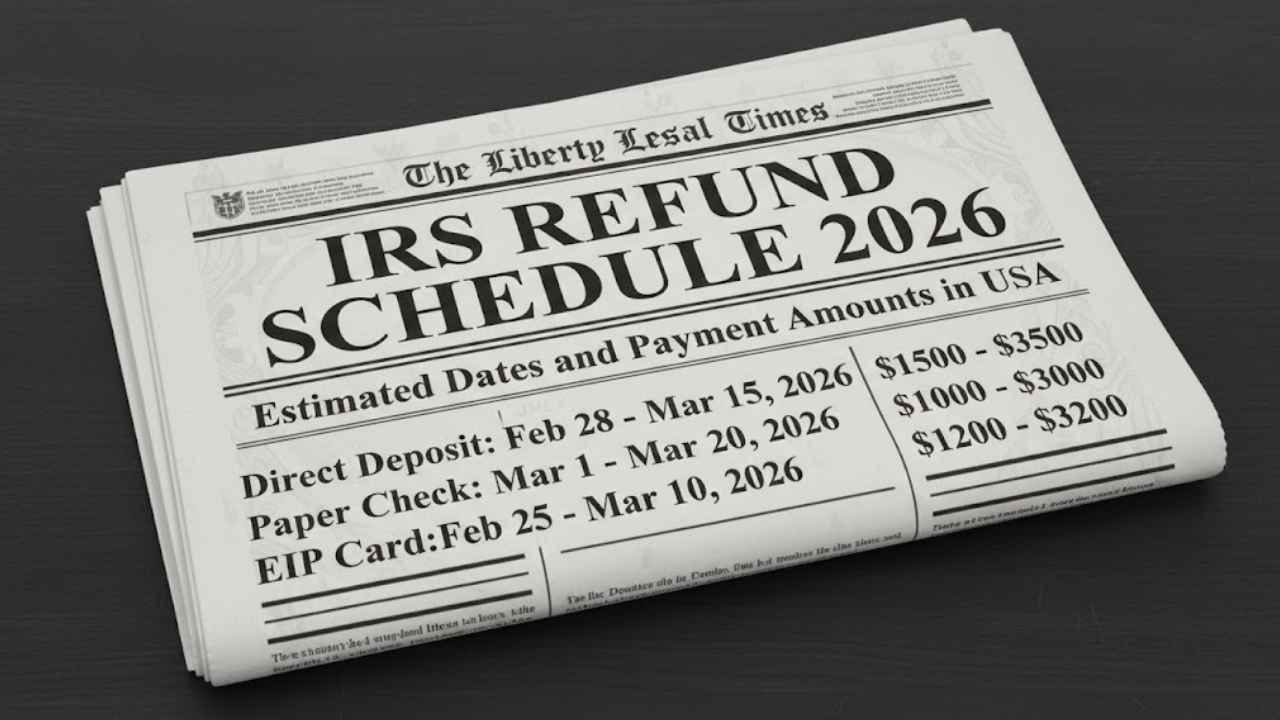 IRS Refund Schedule 2026: Estimated Payment Dates and What to Expect