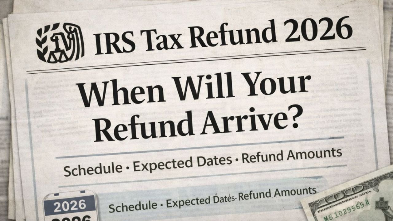 IRS Tax Refund 2026 Schedule: Expected Dates, Refund Amounts, and Processing Time Explained